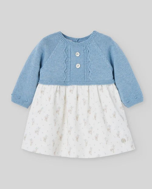 PAZ RODRIGUEZ  Vestido combinado KOALA Ref. 004-123057 Riviera