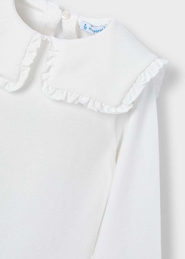 Blusa cuello volante niña Ref. 4134-033