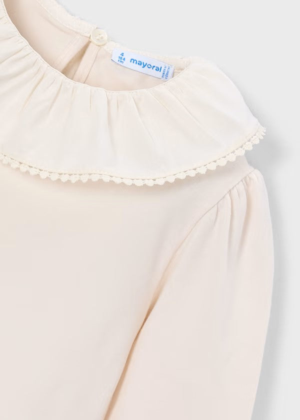 Blusa cuello volante niña Ref. 4149-032