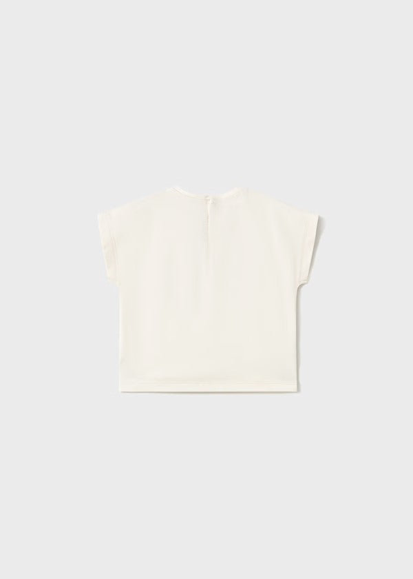 Camiseta apliques croché bebé Ref. 1046-061