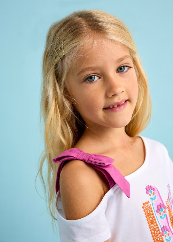 Camiseta asimétrica niña Ref. 3011-080