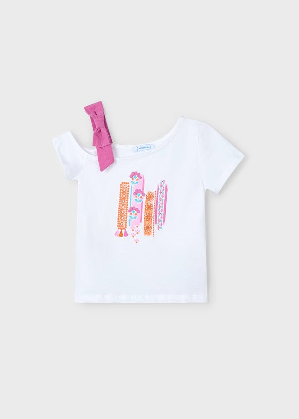 Camiseta asimétrica niña Ref. 3011-080