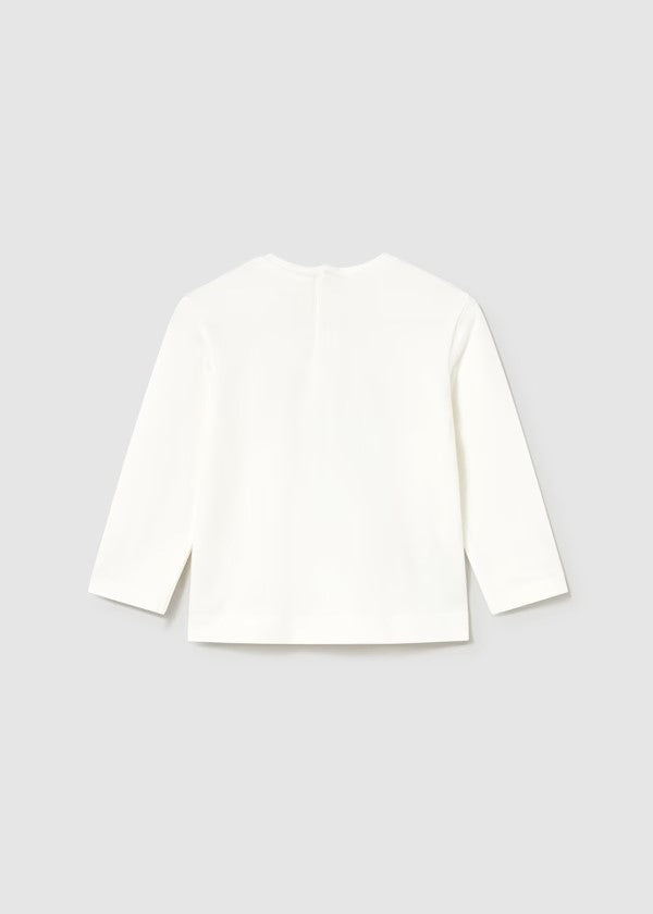 Camiseta básica moño bebé Ref. 116-065