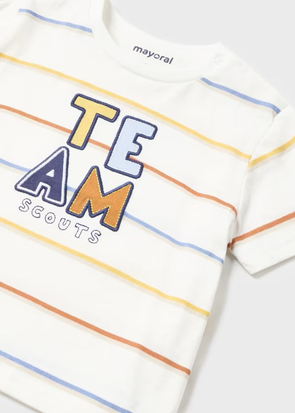 Camiseta rayas Better Cotton bebé Ref. 1019-093