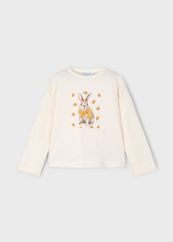 Camiseta serigrafía niña Ref. 4009-064