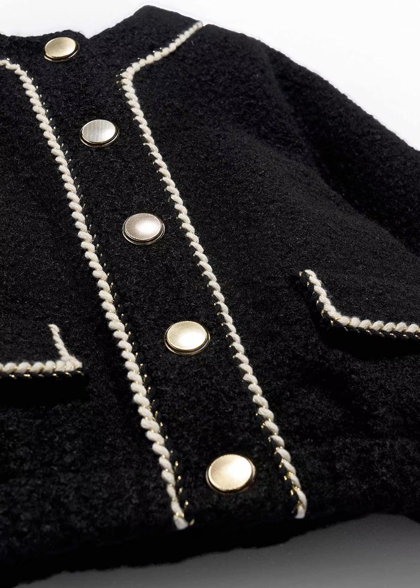 ABELYLULA  Cazadora borreguito niña Ref. 5843-008 Negro