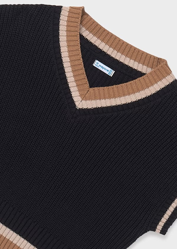 Chaleco contrastes chica Ref. 7321-061