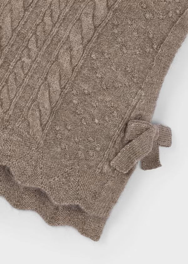 Chaleco tricot lazos niña Ref. 4314-024