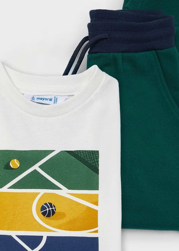 Chándal con camiseta deportes niño Ref. 4880-079