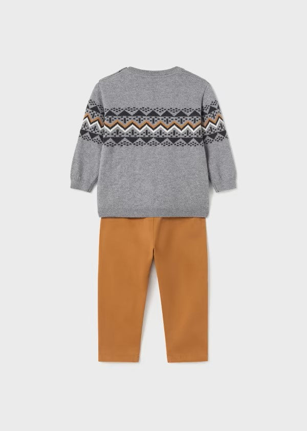 Conjunto 2 piezas jersey y pantalón bebé Ref. 2544-074