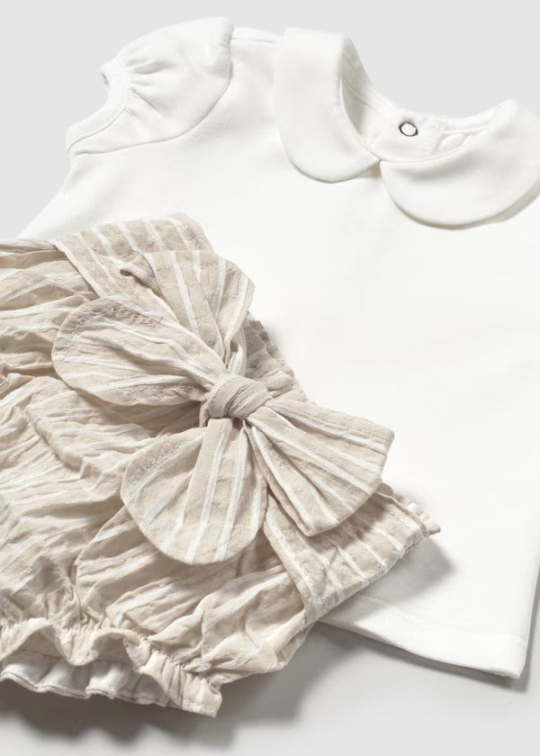 Conjunto 3 piezas vestir recién nacida Ref. 1254-082