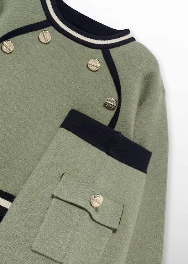 ABELYLULA  Conjunto falda tricot niña Ref. 5544-006 Laurel