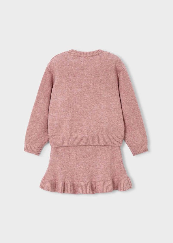 Conjunto falda y jersey ochos niña Ref. 4934-70