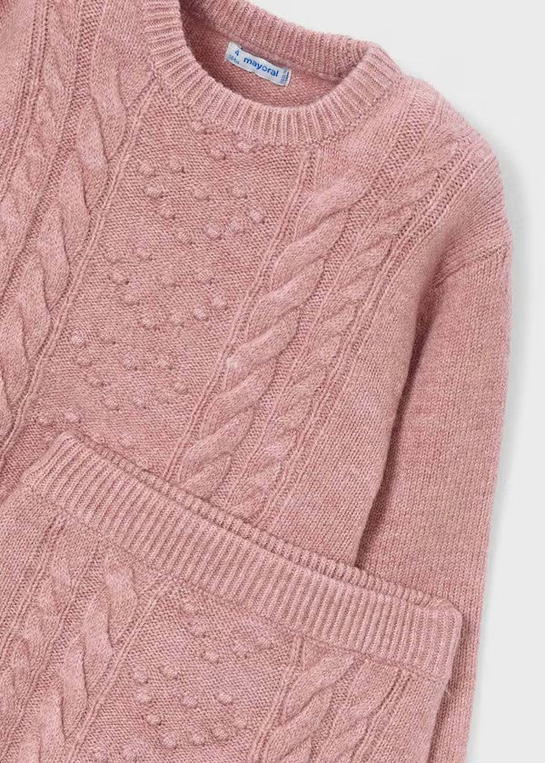 Conjunto falda y jersey ochos niña Ref. 4934-70