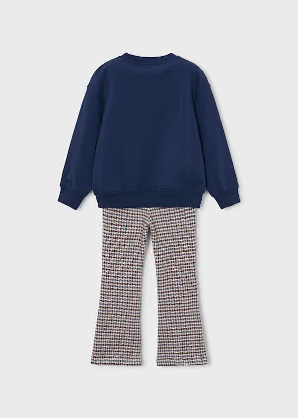 Conjunto legging y sudadera niña Ref. 4738-080 *
