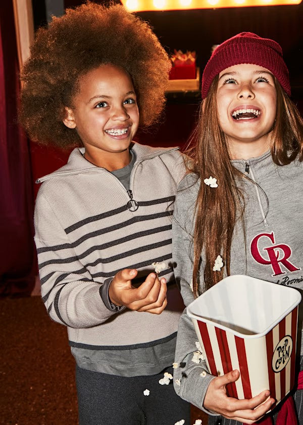 Conjunto pantalón y jersey rayas chica Ref. 7583-014