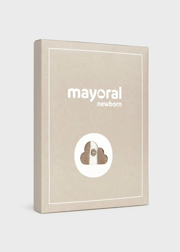 Conjunto peto 3 piezas recién nacido Ref. 2617-025 Vapor Vigore