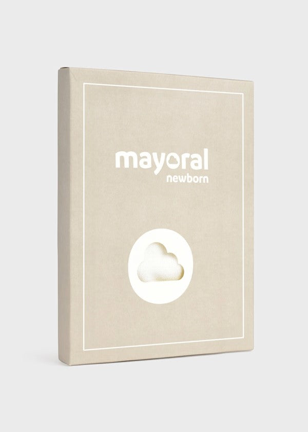 Conjunto peto y jersey recién nacida Ref. 2605-36 Orquidea