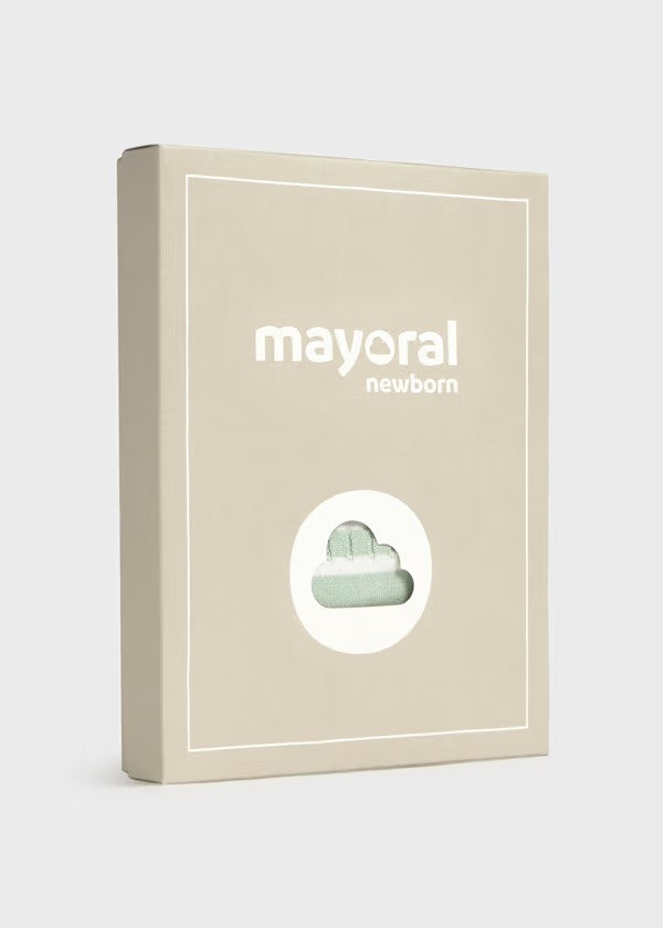 Conjunto polaina y jersey tricot recién nacido Ref. 1505-056