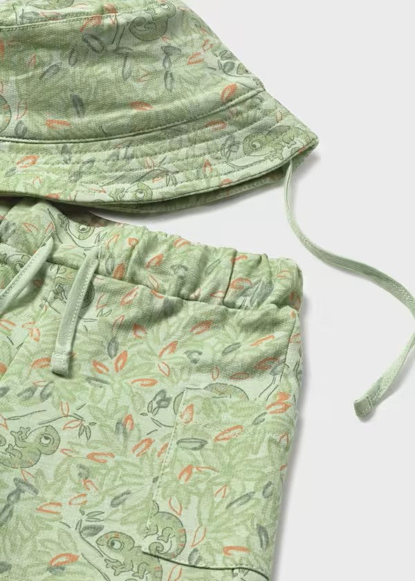 Conjunto punto 3 piezas con gorro bebé Ref. 1667-081