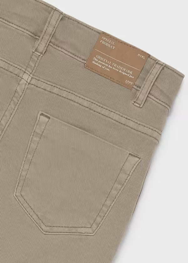 Pantalón flare sarga chica Ref. 7501-079