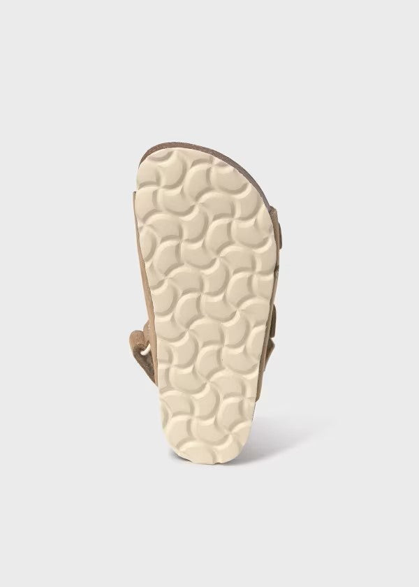 a.SANDALIA BIO PIEL 85 Sandalia hebillas piel niño GRANDE Ref. 45603-085