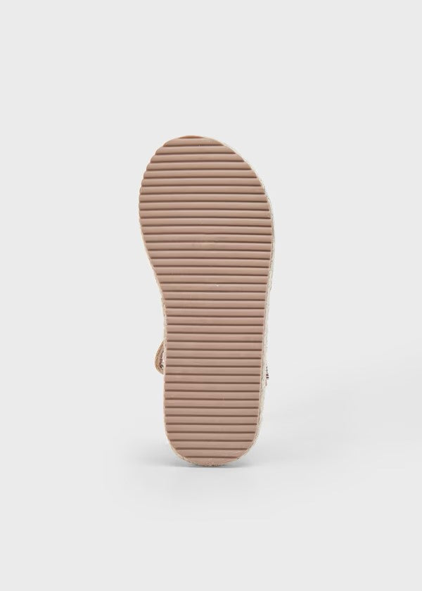 a. Sandalia yute flores niña GRANDE  Ref. 45648-010