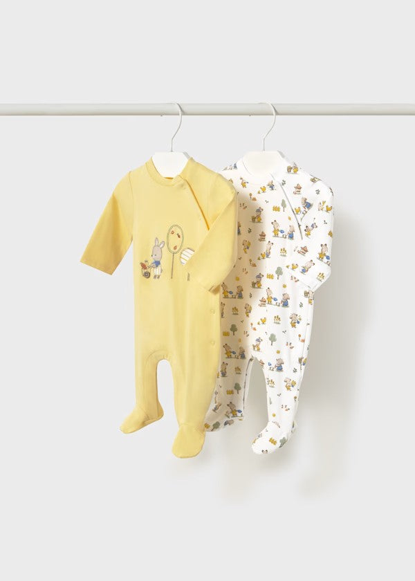 Set 2 peleles largos recién nacido Ref. 1709-016