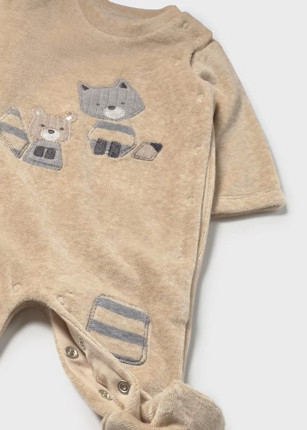 Set 2 peleles tundosados recién nacido Ref. 2719-053