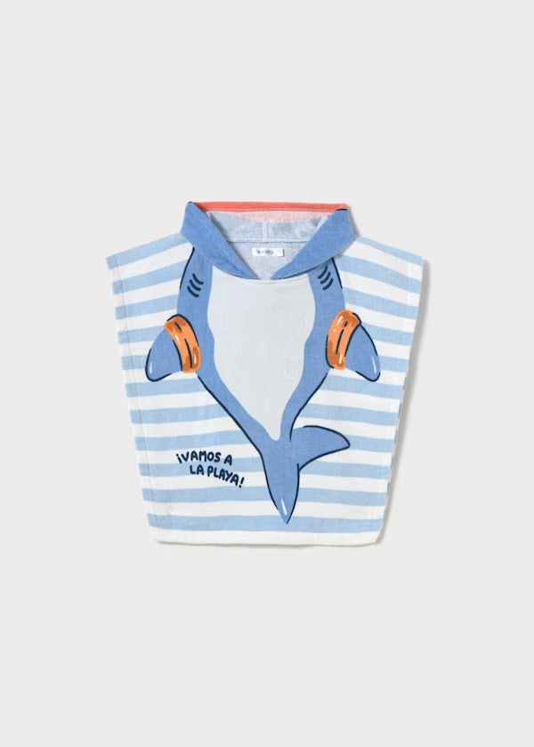 Toalla playa con capucha bebé Ref. 10894-074