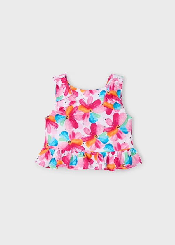 Top peplum lazo niña Ref. 3023-050