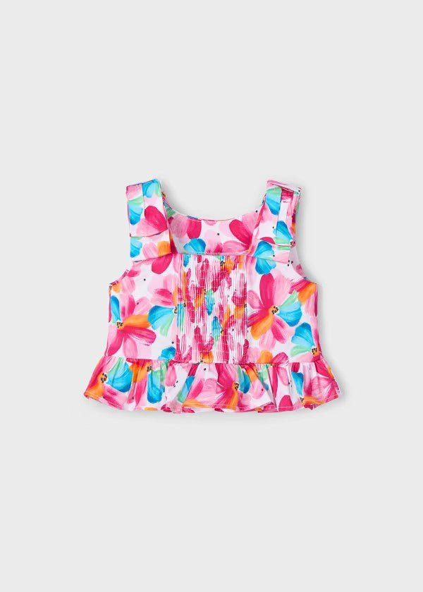 Top peplum lazo niña Ref. 3023-050