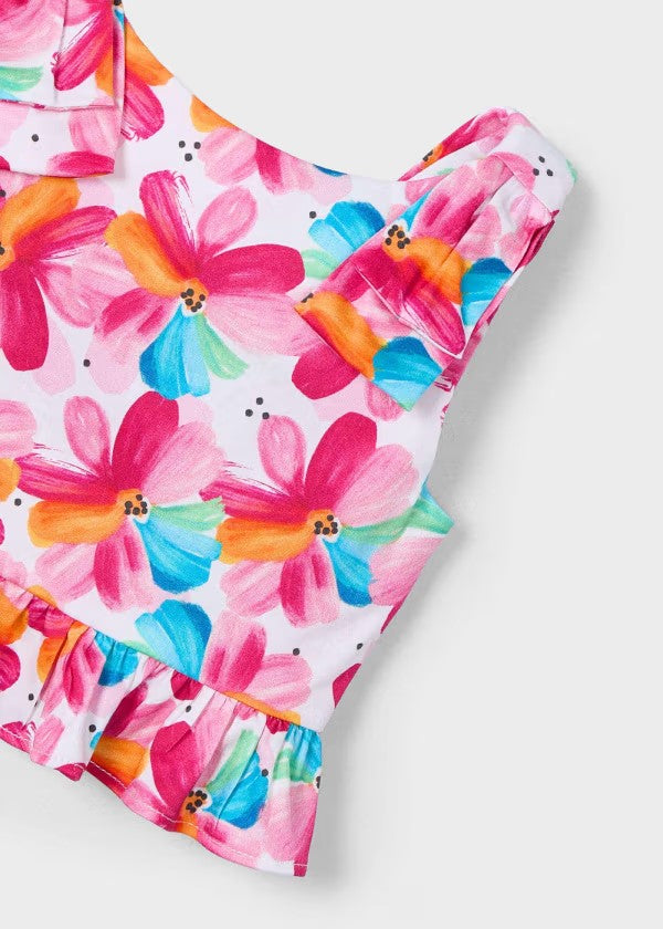 Top peplum lazo niña Ref. 3023-050