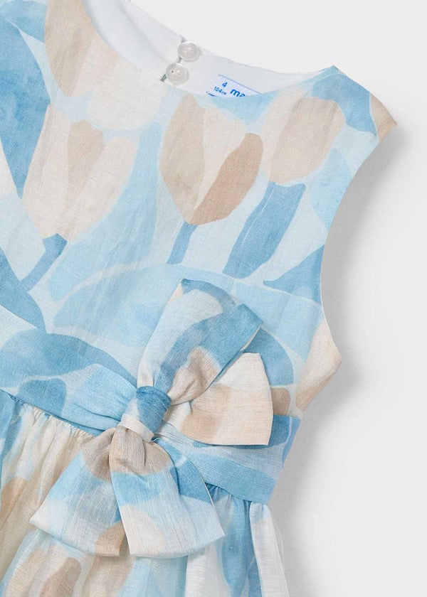 Vestido estampado flores niña Ref. 3913-042