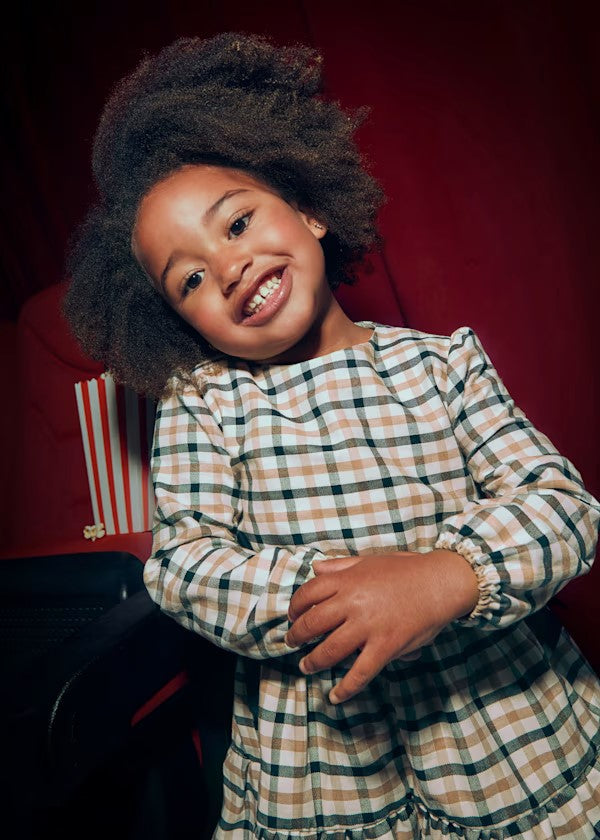 Vestido lazo viella niña Ref. 4915-019