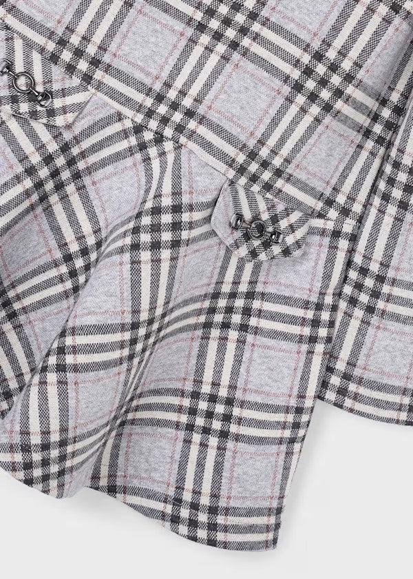 Vestido punto niña Ref. 4921-088 Plata vigore