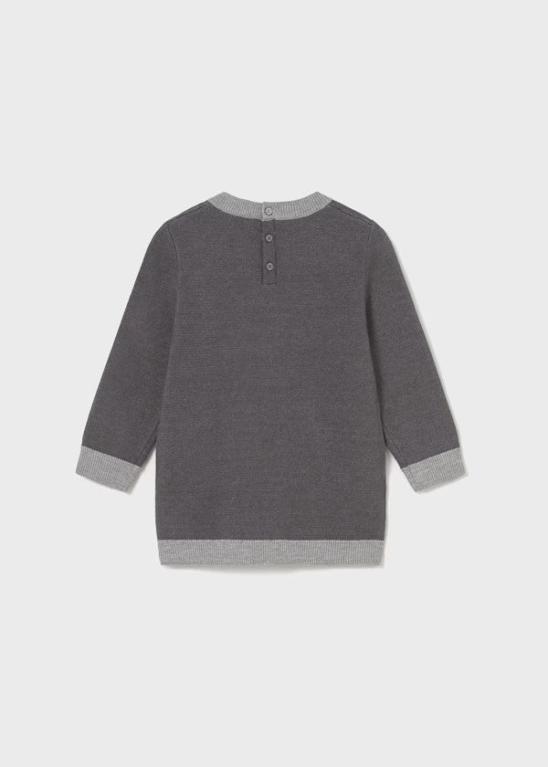 Vestido tricot bebé Ref. 2911-030 Plomo vigore