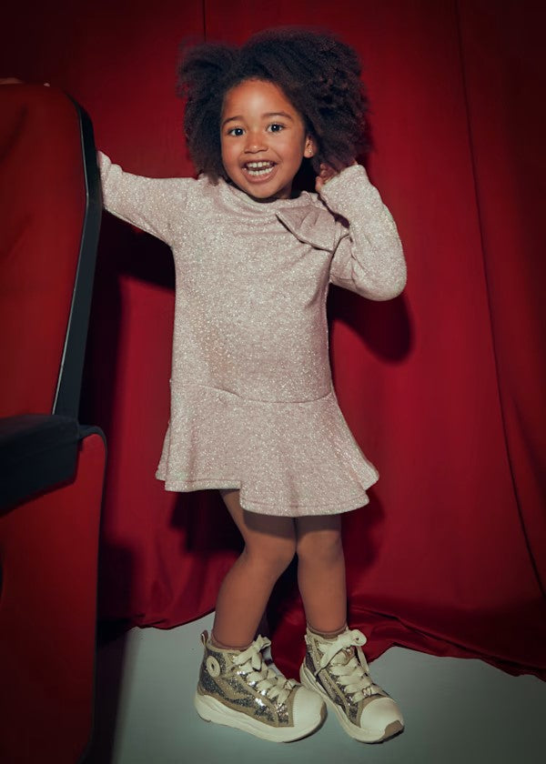 Vestido tricot lazo niña Ref. 4991-073