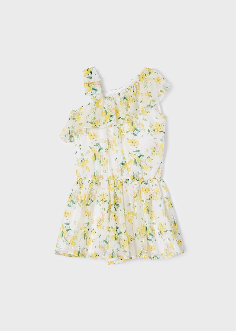 Mono corto estampado de gasa para niña Art. 3842-026