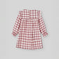 PAZ RODRIGUEZ Vestido cuadros niña ACEBO Ref. 004 153026 Rojo