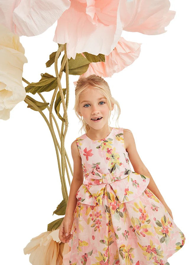 Abel&Lula VESTIDO ESTAMPADO  Ref. 5063-4 Color Fucsia