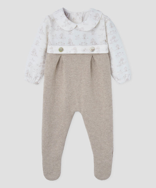 PAZ RODRIGUEZ  Mameluco Pony. Recien nacido Ref. 005-123081 Angora