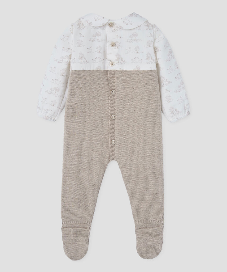 PAZ RODRIGUEZ  Mameluco Pony. Recien nacido Ref. 005-123081 Angora