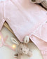 PAZ RODRIGUEZ  Conjunto Polaina . Recien nacido Ref :113-102785 Rosa Tiza