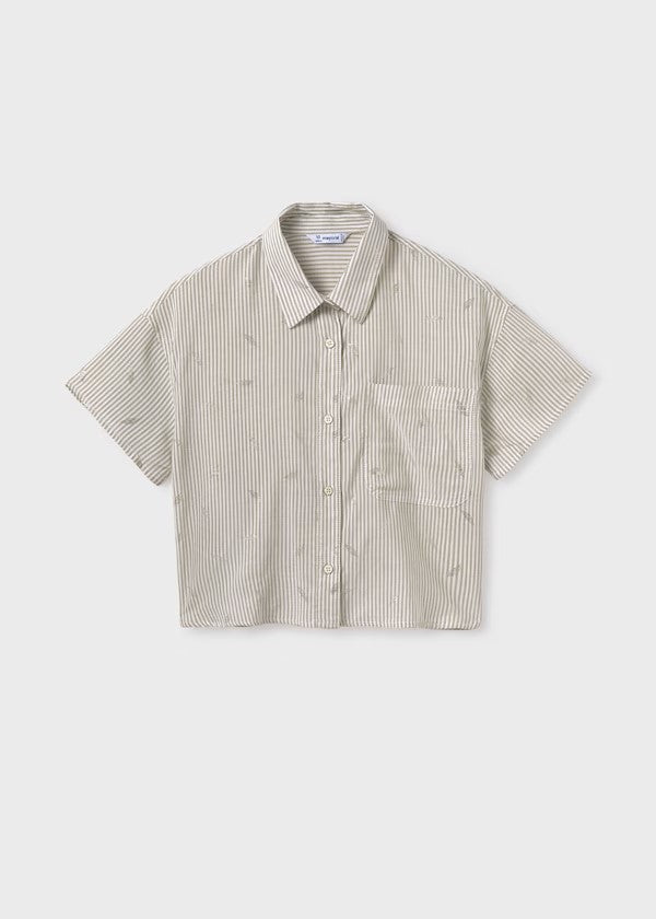 Blusa con top rayas chica Ref. 6145-022