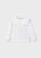 Blusa cuello volante niña Ref. 4134-033