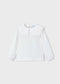 Blusa cuello volante niña Ref. 4134-033