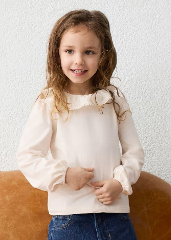 Blusa cuello volante niña Ref. 4149-032
