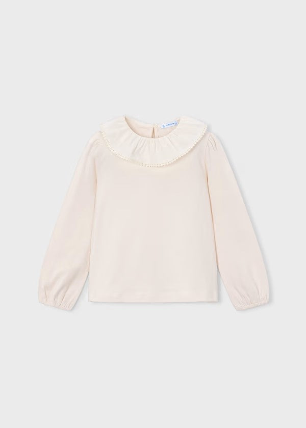 Blusa cuello volante niña Ref. 4149-032