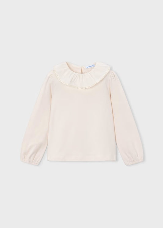 Blusa cuello volante niña Ref. 4149-032
